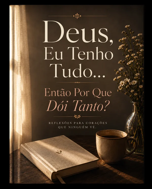 Capa do livro Deus, Eu Tenho Tudo... Então Por Que Dói Tanto?
